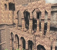 Upper platforms from the Waterfall area.