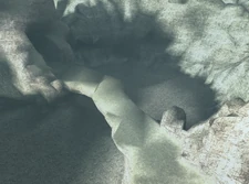 Bridge leading to the cave which leads to the desert.