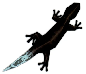 The white-tailed gecko.