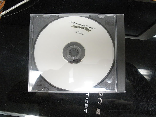 Shadow of the Colossus Playstation PS2 Disc Style Plastic 