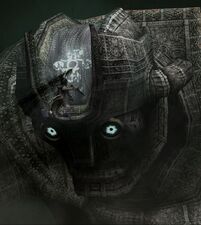 MalusSigil.jpg (155 KB) Wander on the colossus' head, near its major sigil.