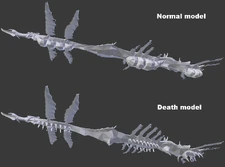 Comparison of the underside.