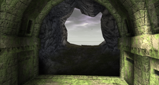 Cave of the Ruins with different textures.