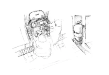 Sketch of the capsule.