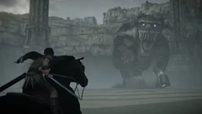 The 2nd colossus in the distance.