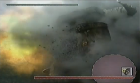 The destructive force of the Flash Arrow.