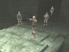 The guards arriving inside the Shrine of the Worship.