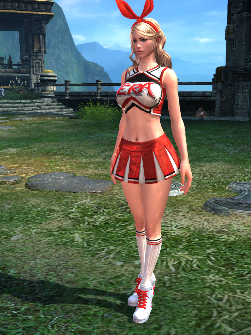 Cheerleader skirt discount quest