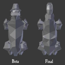 Top view comparison of the shadow models. Provided by Jaikhay.