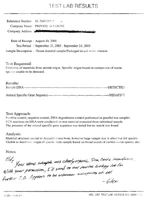Hydrusdnatestresults.jpg (120 KB) A memo Guyler recieved after he submitted some material from the statue for DNA testing