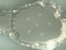 Top view of Poseidon's Lake.