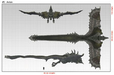 Size chart for the 5th colossus (Credits: Nomad Colossus).