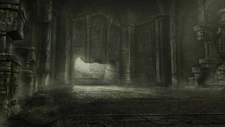 SHADOW OF THE COLOSSUS 20180728093418.jpg (908 KB) Concept of the back of the hall, leading to the circular pool; BluePoint.