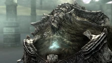 The sigil on its back-end.