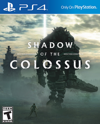 Shadow of the Colossus PS4 cover