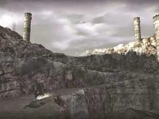 Old picture showing the unused towers.