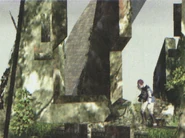 Wander's costume was initially blue.