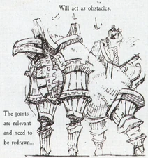 Another sketch of Griffin without wings. Wander looks quite comfortable on top of it.