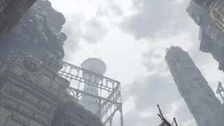 The Sentinel Tower is visible from many points in the nest.