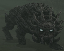 A shot of the 14th colossus head-on.