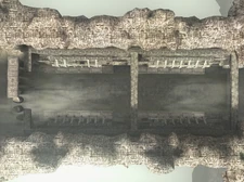 Top view of the Parthenon.