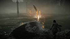 Riding the 7th colossus in the remake.