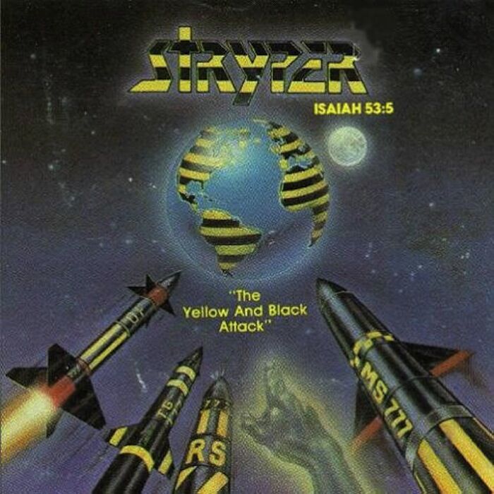 ☆レア盤！ストライパー/THE YELLOW and BLACK ATTACK - 洋楽