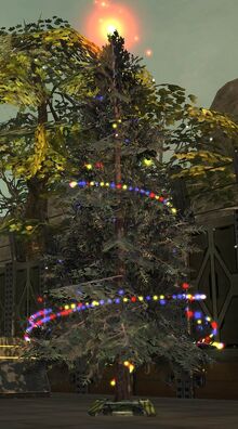 Holiday Tree in Twin Pillars