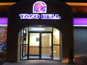 A Taco Bell location on the New Jersey Turnpike