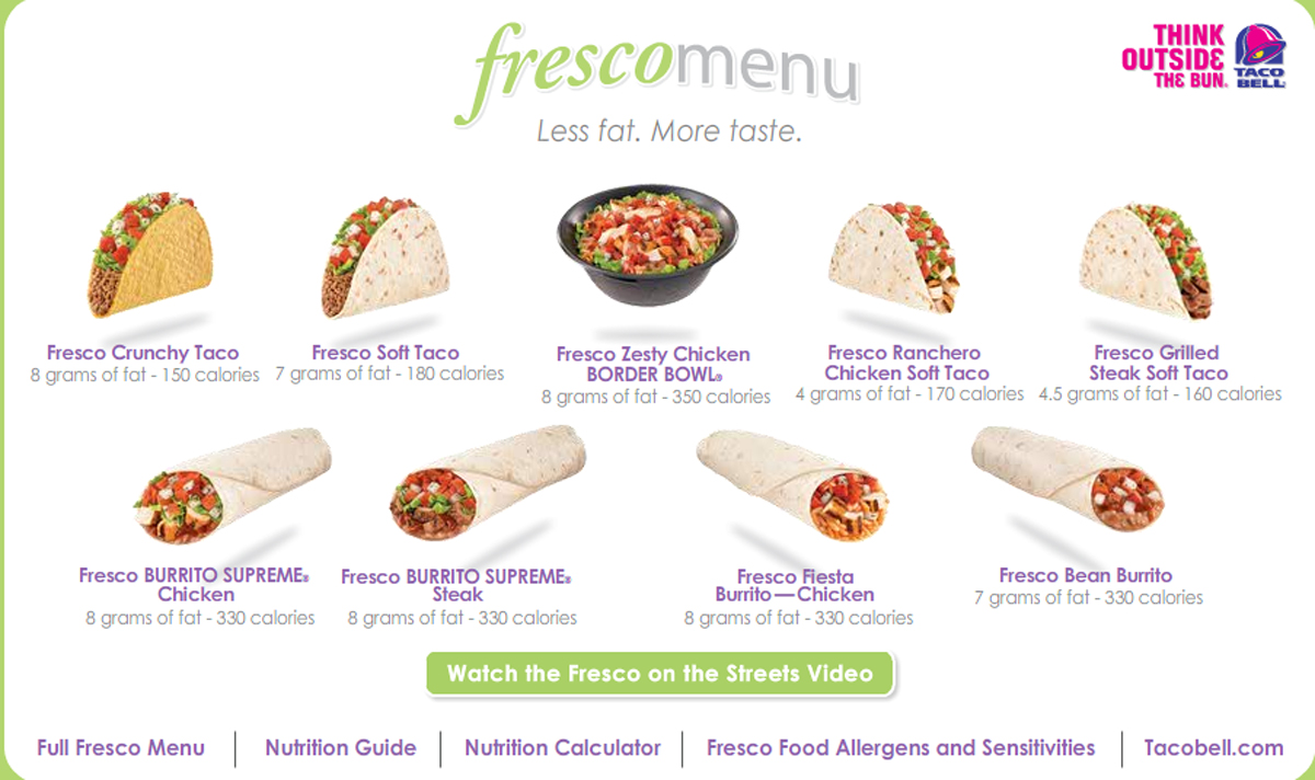 Fresco Taco Bell Wiki Fandom