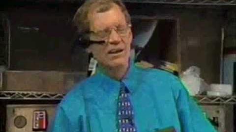 David Letterman at Taco Bell