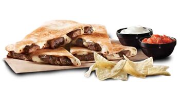 taco bell steak quesadilla