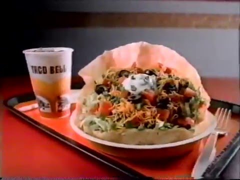 Taco salads at taco shop bell