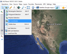 Select Area By Coordinates