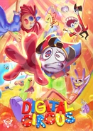 Gangle in the poster for The Amazing Digital Circus (updated version)