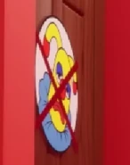 An unnamed yellow rabbit clown's icon