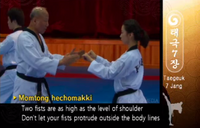 Middle-height Opening Block, aka Double Outward Block