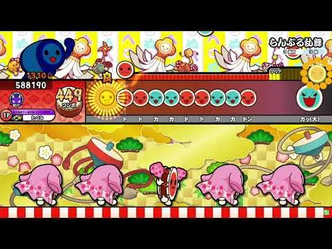 【太鼓の達人ニジイロver.】らんぶる乱舞(裏譜面)_全良-2