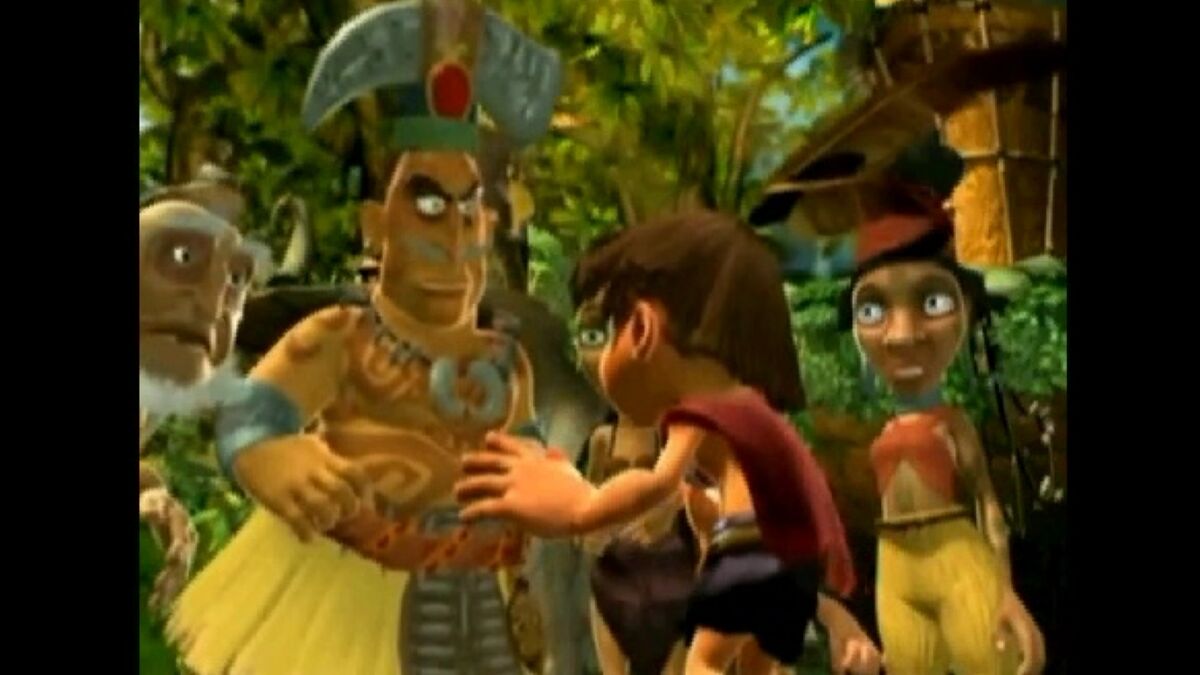 Tak and the power of juju and back at the barnyard Tak and the Power