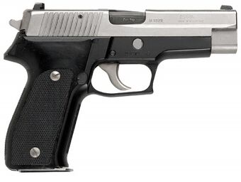 Sig Sauer P226 Shell Ejecting Foam Blaster Toy Pistol