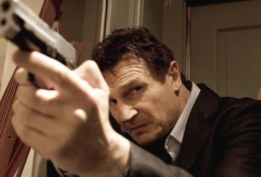 Bryan Mills wields the SIG.