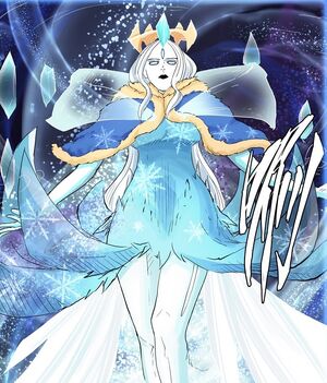 Queen art, Snow queen, Anime sketch