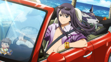 Yuri & Repede Seaside Drive (海岸ドライブ) 潮風が気持ちいいな、相棒 ワン!