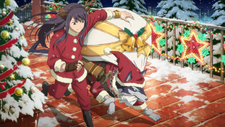 Repede Bringing Smiles to Children (子供たちに笑顔を) Let's go, Repede! Time to deliver the next gift!