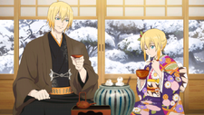 Eizen Siblings Spending New Year's Together (兄妹で過ごす正月) Hm... On cold days, warming up like this isn't bad at all.