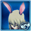 Elize Bunny Ears (Black) (うさみみ(黒))