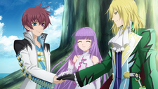 Asbel Friendship Pact Renewed (再び誓う友情) Whenever you're ready, we can all meet once again at Lhant Hill.