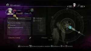 Ludgers Alliumkugel mit einem Extraktor für Wasser (Lv