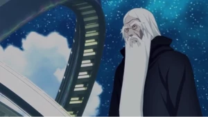 Maxwell in einer Animesequenz