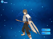 Soreys Charaktermodell in Tales of the Rays